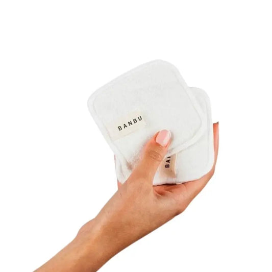 Banbu Discos Desmaquillantes Blancos Bolsa, 4 Unidades