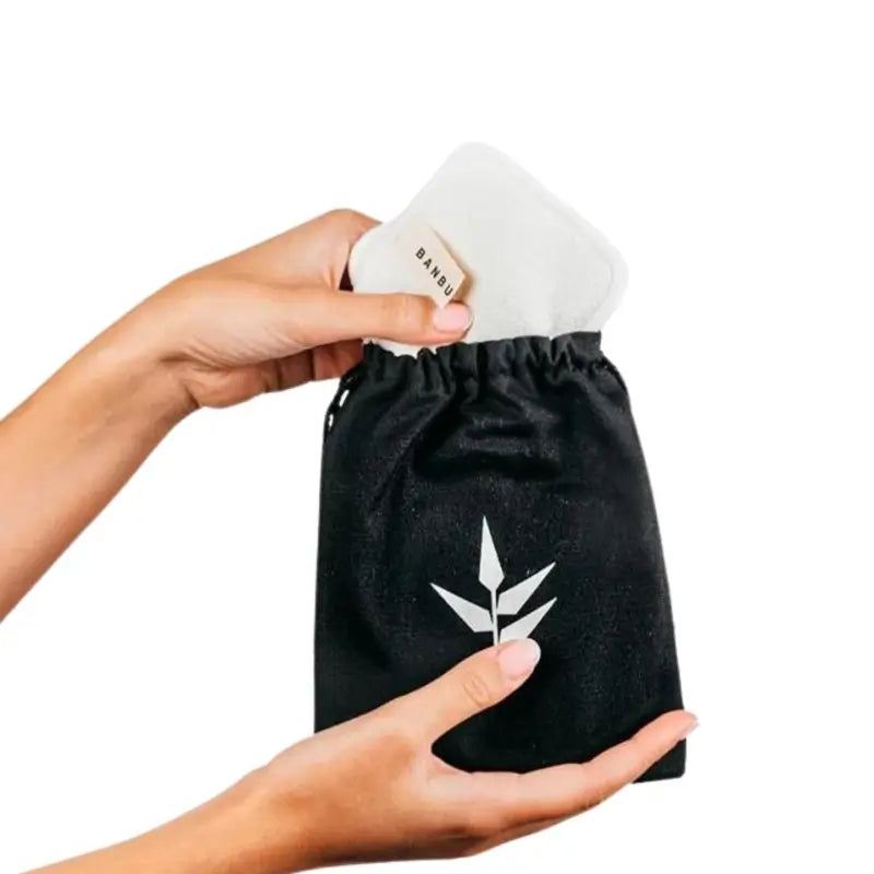 Banbu Discos Desmaquillantes Blancos Bolsa, 4 Unidades