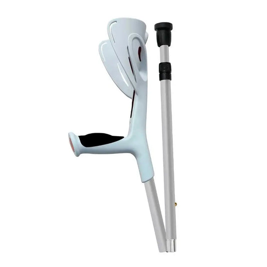 baston ingles plegable, tacto blando, gris (par)