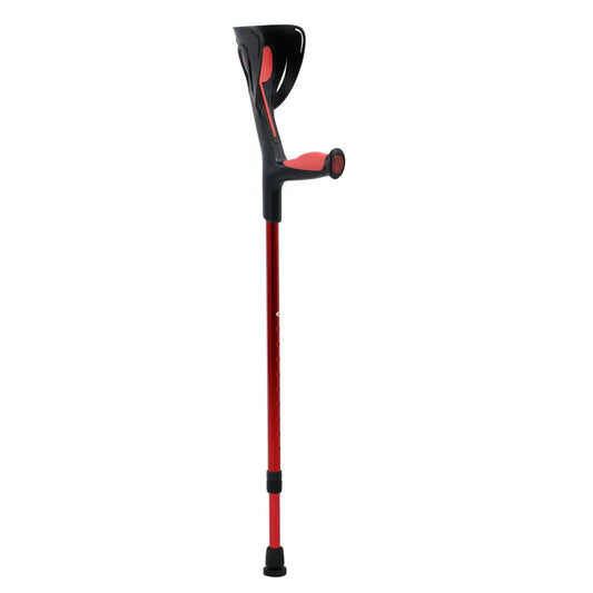 baston ingles plegable, tacto blando, rojo (par)