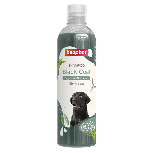 Beaphar Champu Perros Pelo Negro, 250 ml