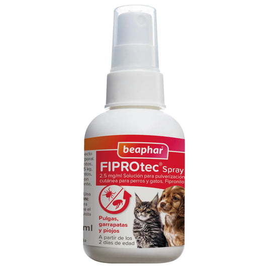 Beaphar Fiprotec Spray Perros Y Gatos, 100 ml