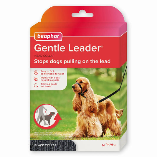 Beaphar Gentle Leader Talla M Negro, 1 unidad