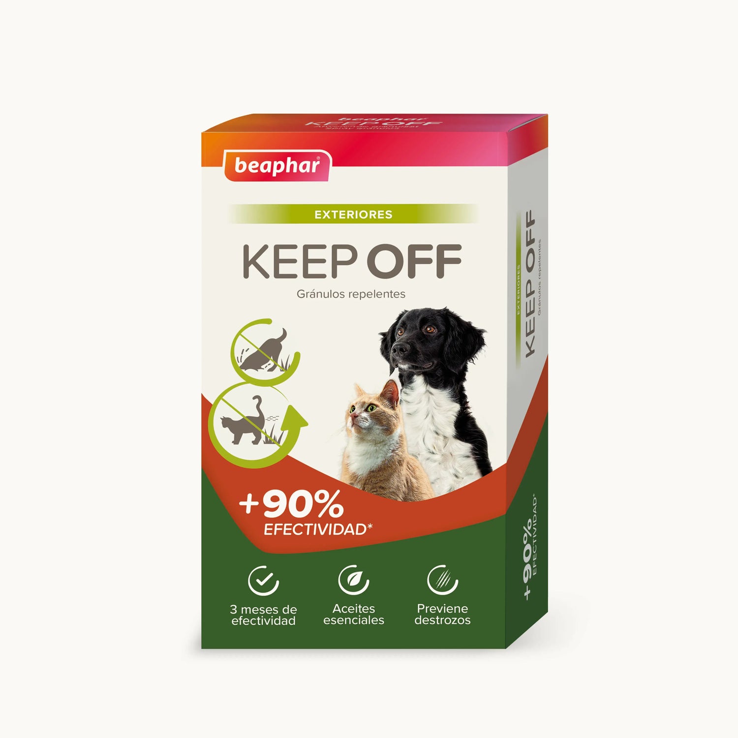 Beaphar Keep Off Granulos Repelentes Exteriores Perro Y Gato, 2x200 gr