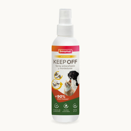 Beaphar Keep Off Spray Educador Interiores Perros Y Gatos, 200 ml