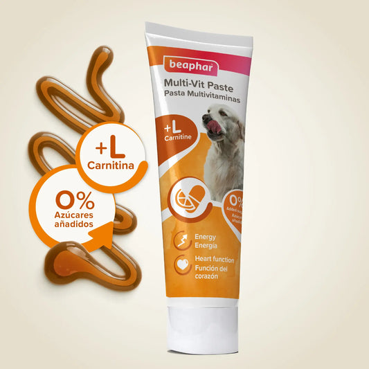 Beaphar Pasta Multi Vitaminas Perro, 100 gr