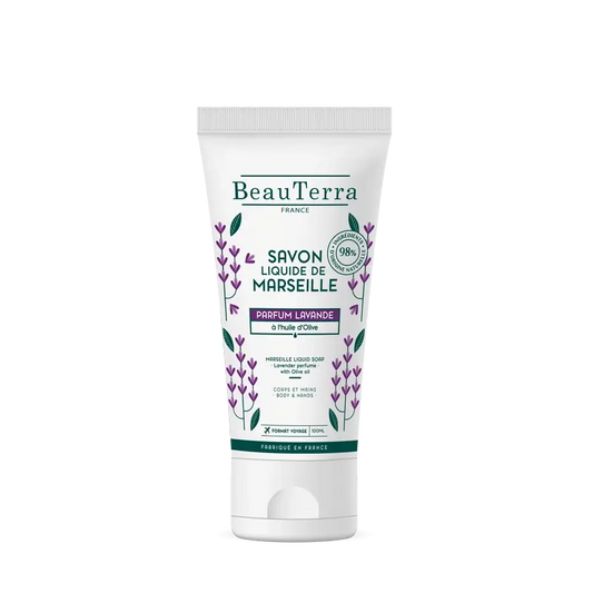 Beauterra Higiene Corporal Jabón De Marsella Lavanda 100 Ml 