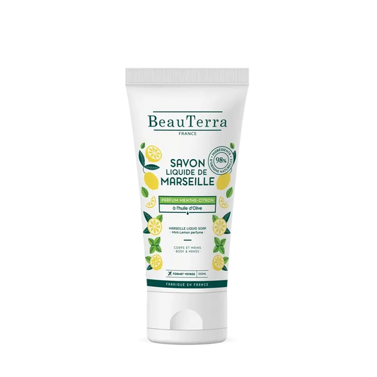 Beauterra Higiene Corporal Jabón De Marsella Menta-Limón 100 Ml 