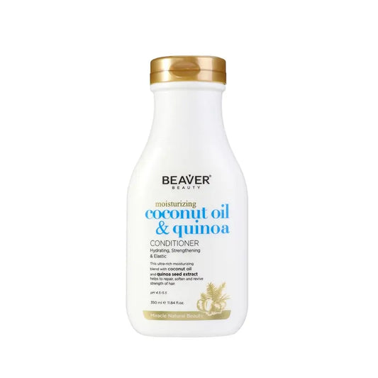 Beaver Acondicionador Hidratante Coconut Oil & Quinoa , 350 ml