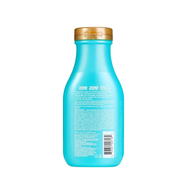 Beaver Acondicionador Reparador Argan Oil & Keratin , 350 ml