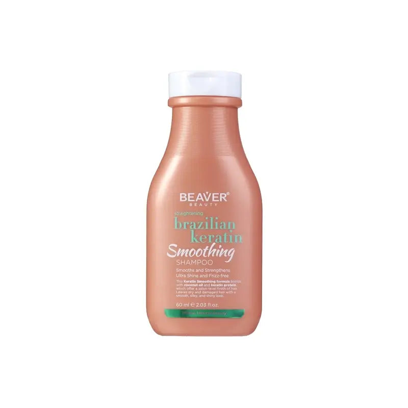 Beaver Minitalla Champú Alisante Brazilian Keratin , 60 ml