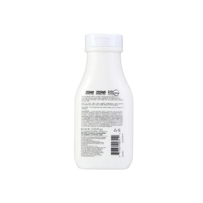 Beaver Minitalla Champú Hidratante Coconut Oil & Quinoa , 60 ml