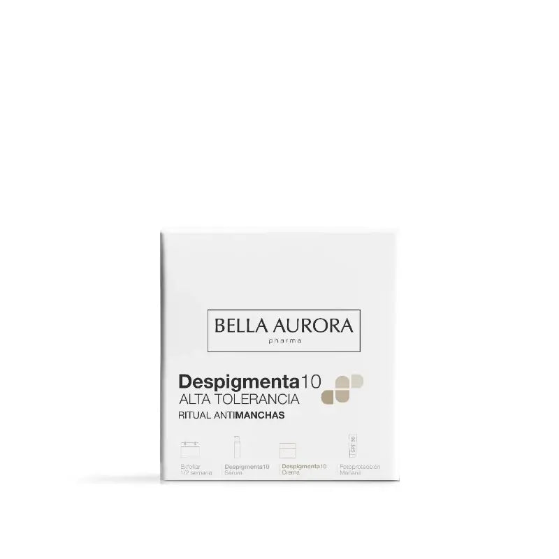 Bella Aurora Despigmenta10 · Crema Antimanchas Iluminadora.
