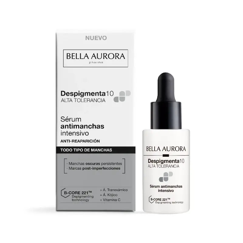 Bella Aurora Despigmenta10 · Serum Antimanchas Intensivo Anti-Reaparición