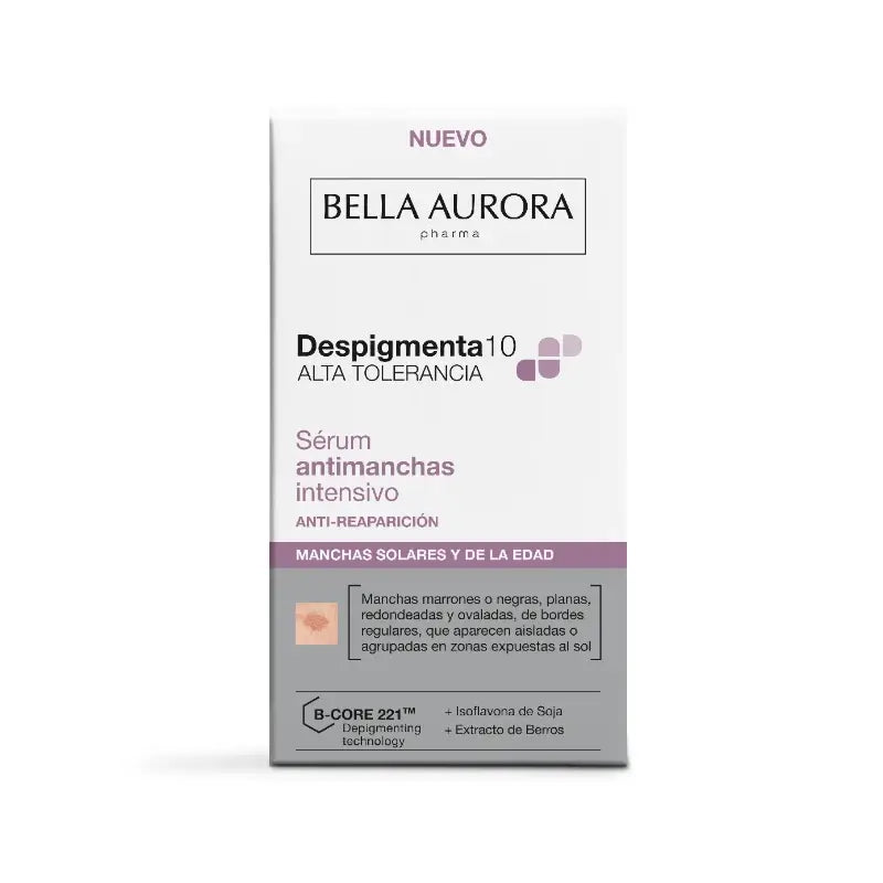 Bella Aurora Despigmenta10 · Serum Antimanchas Intensivo Anti-Reaparición