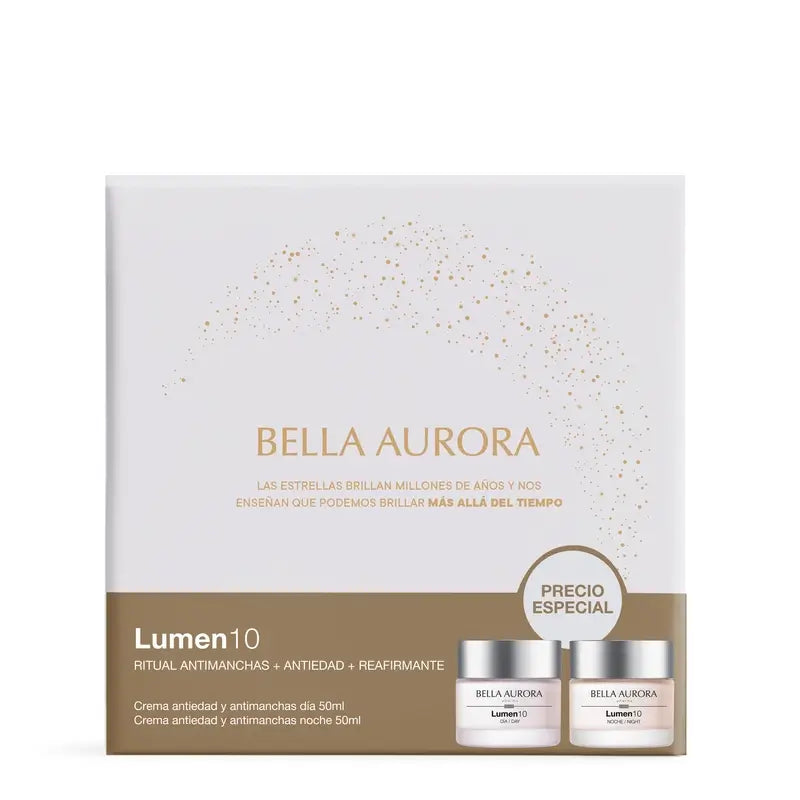 Bella Aurora Lumen10 Pack Antimanchas Antiedad , 50 + 50 ml