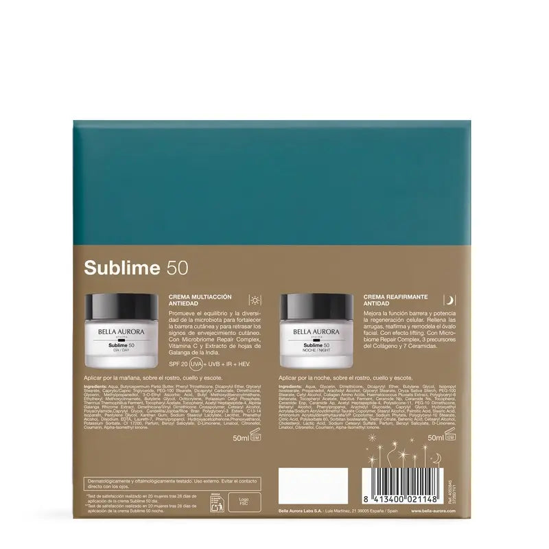Bella Aurora Sublime Pack Anti-Edad +50 , 50 + 50 ml