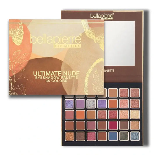 Bellapierre Cosmetics Ultimate Nude Eyeshadow Palette, 35 Colors , 38 g
