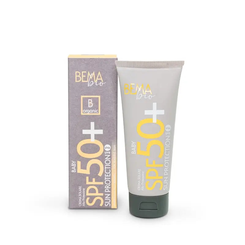 Bema crema solar protección alta para bebés SPF50+, 100 ml
