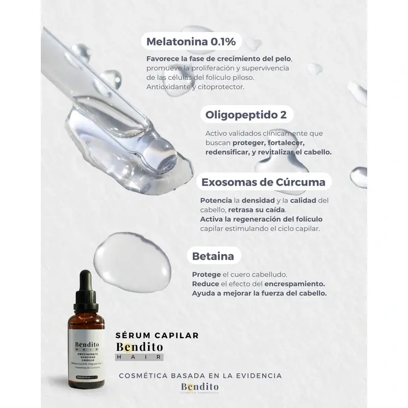 Bendito Hair Sérum Capilar, 50 ml