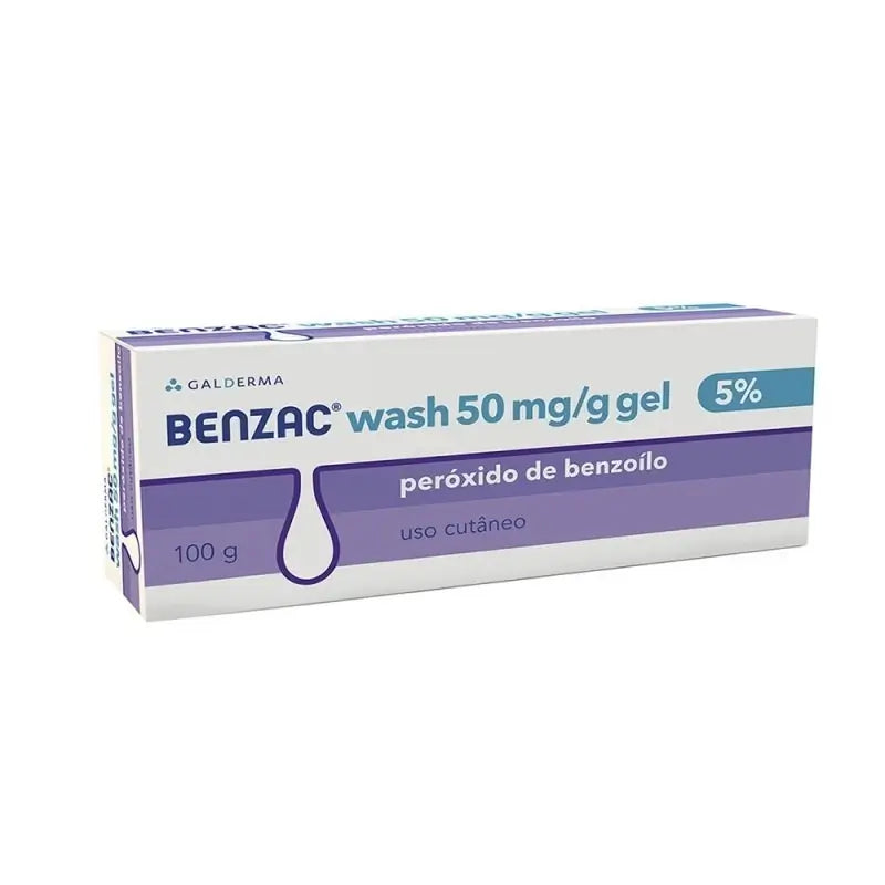 Benzac Wash 50 mg/G Gel Tópico 100 gr