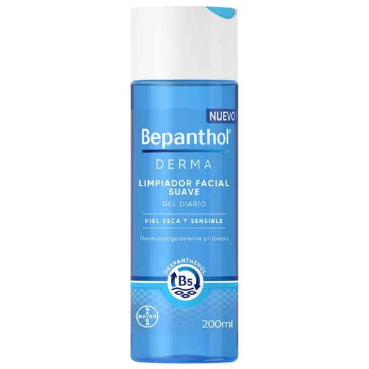 Bepanthol Derma Limpiador Facial Sin Jabón Suave 200 ml