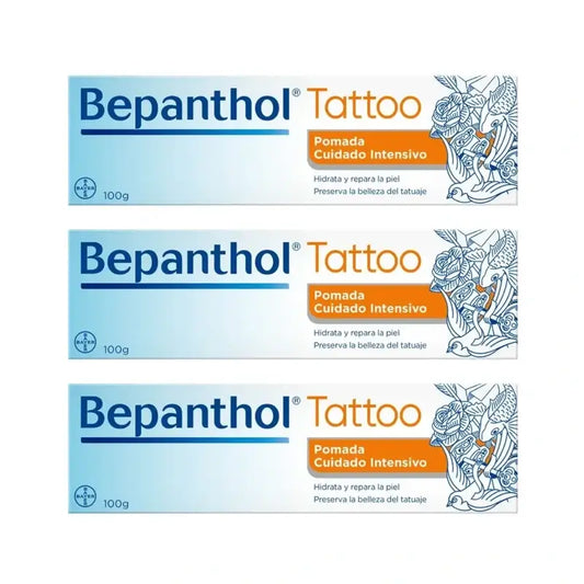 Bepanthol Tattoo Pomada, 3X100 Gr