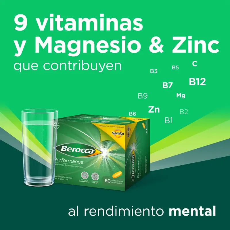 Berocca Performance, 2X60 Comprimidos