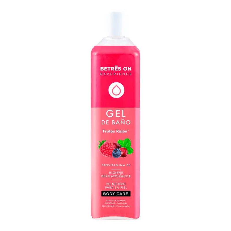 Gel Ba o Frutos Rojos Con 750 Ml De Betres On Para La Higiene Corporal gel-ba-o-frutos-rojos-con-750-ml-de-betres-on-para-la-higiene-corporal