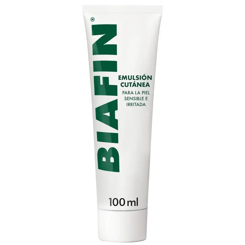 Biafin Crema Hidratante Regeneradora Piel Sensible e Irritada, 100 ml
