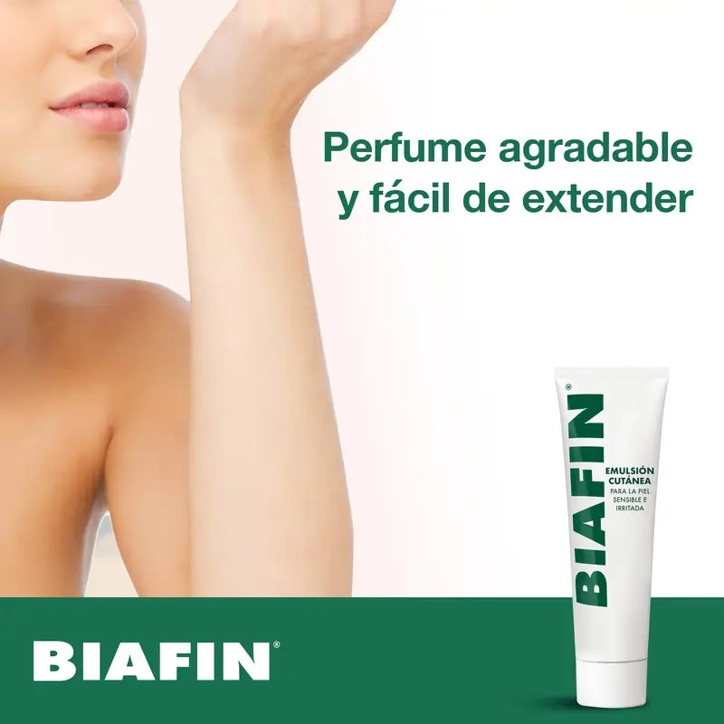 Biafin Crema Hidratante Regeneradora Piel Sensible e Irritada, 100 ml