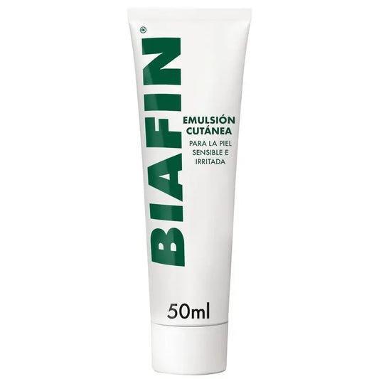 Biafin Crema Hidratante Regeneradora Piel Sensible e Irritada, 50 ml