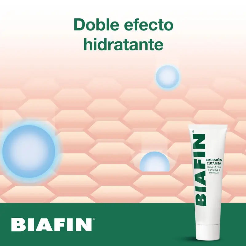 Biafin Crema Hidratante Regeneradora Piel Sensible e Irritada, 50 ml
