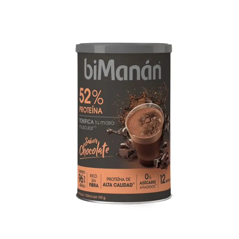 Bimanán Proteina Batido Chocolate, 360 g 12 batidos