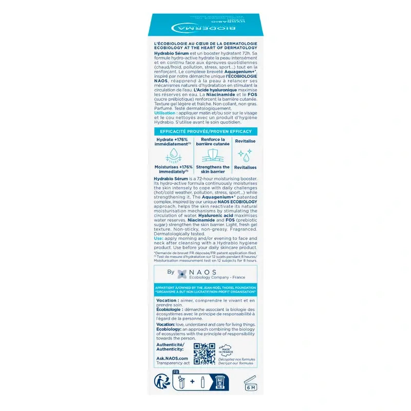 Bioderma Hydrabio Sérum, 40 ml