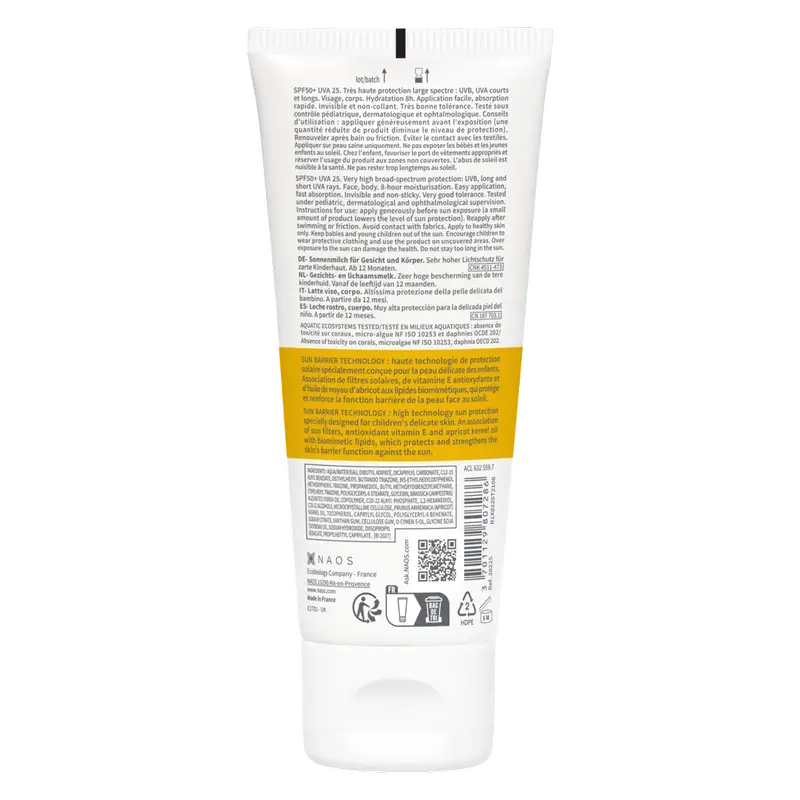 Bioderma Photoderm Pediatrics Lait SPF50+ Protector Solar, 100 ml