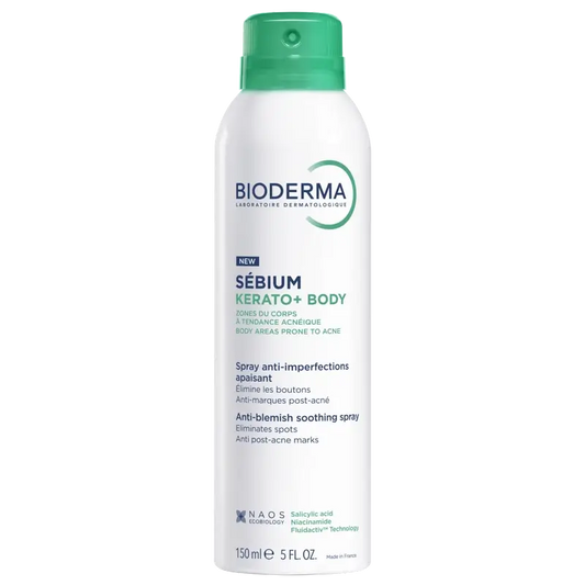 Bioderma Sébium Kerato+ Body Spray Corporal Antiacné , 150 ml