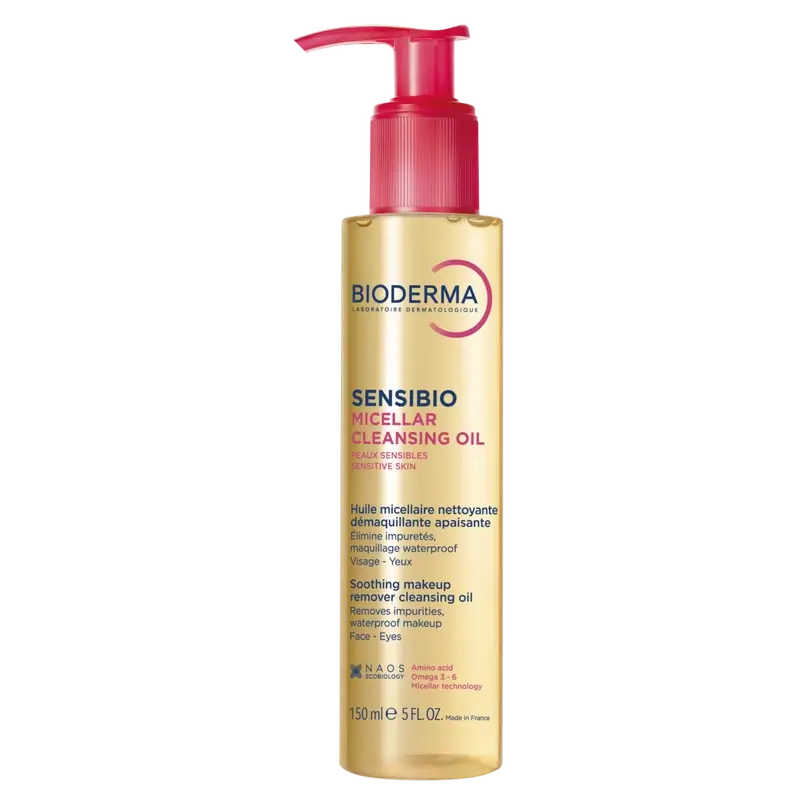 Bioderma Sensibio aceite Micelar Limpiador , 150 ml