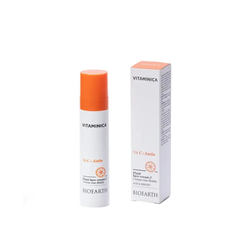 Bioearth Crema Facial Vitamina C Y Amla, 50 Ml