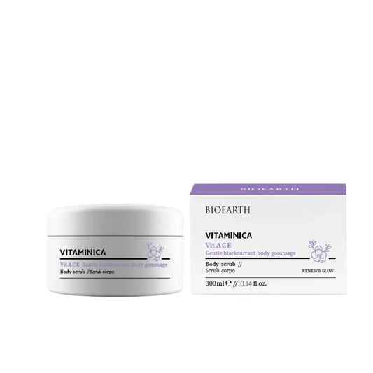 Bioearth exfoliante corporal de grosella negra, 300 ml