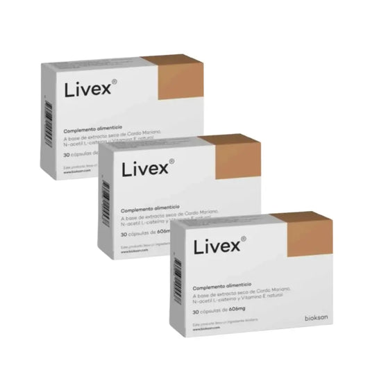 Bioksan Pharma Livex, 3X30 Cápsulas