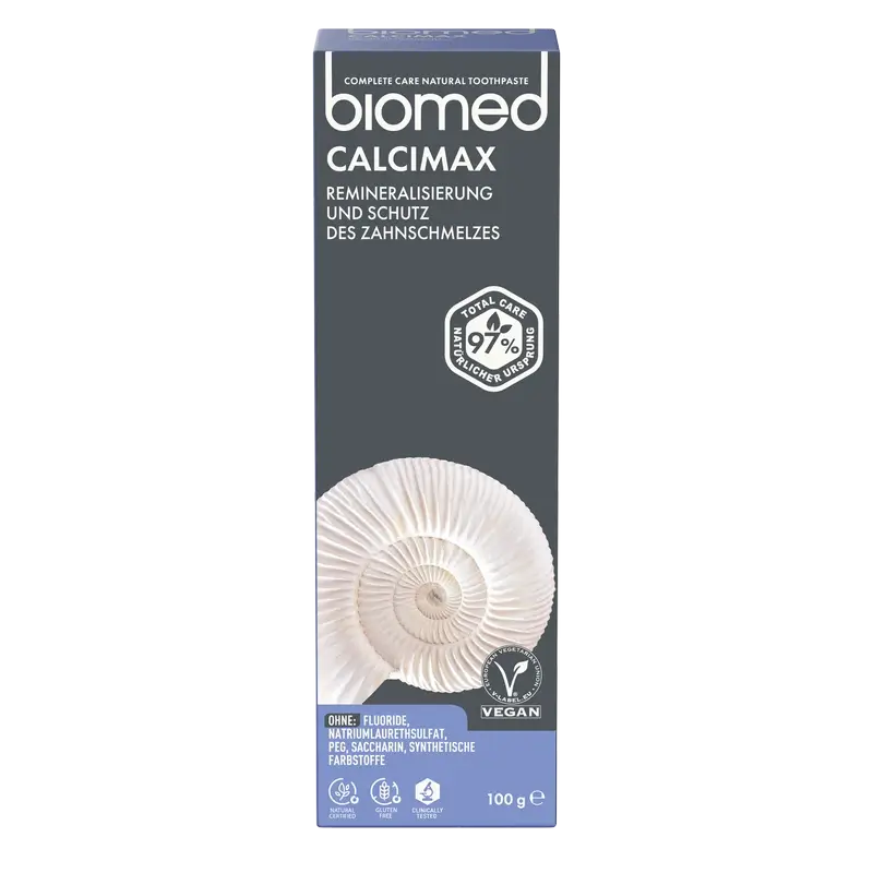 Biomed Calcimax Pasta De Dientes Natural , 100 gr