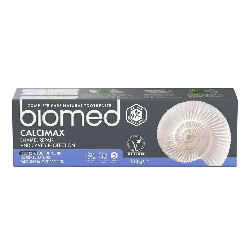 Biomed Calcimax Pasta De Dientes Natural , 100 gr