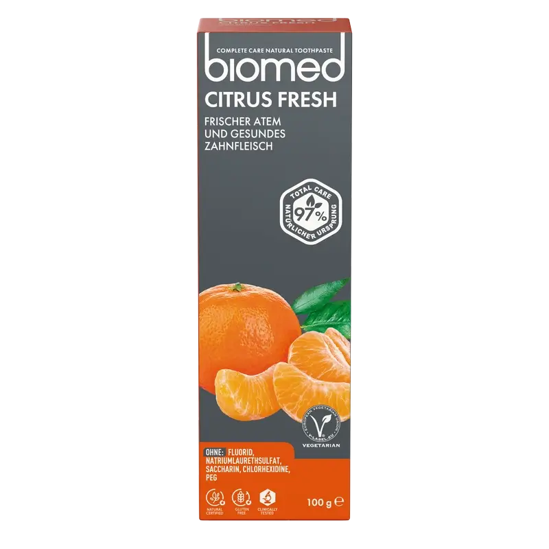 Biomed Citrusfresh Pasta De Dientes Natural , 100 gr