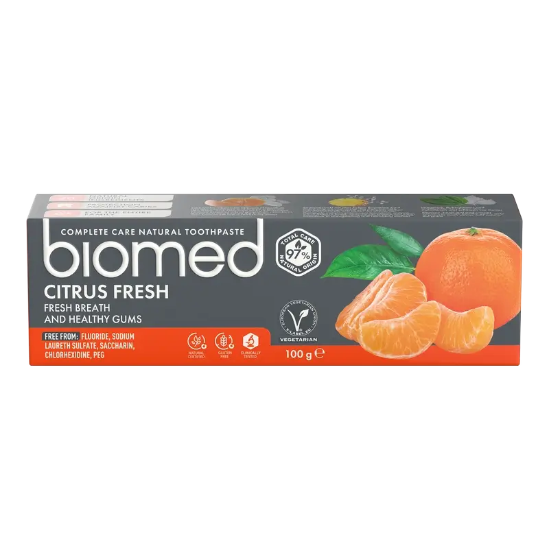 Biomed Citrusfresh Pasta De Dientes Natural , 100 gr