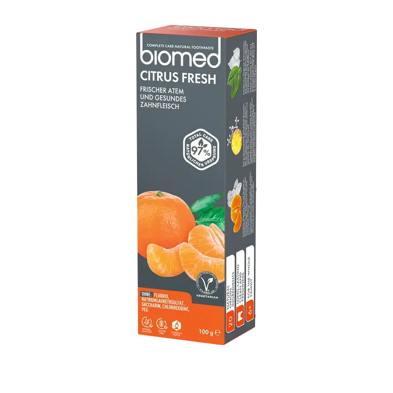 Biomed Citrusfresh Pasta De Dientes Natural , 100 gr