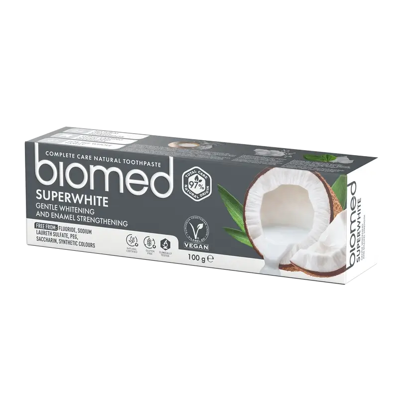 Biomed Superwhite Pasta De Dientes Natural , 100 gr