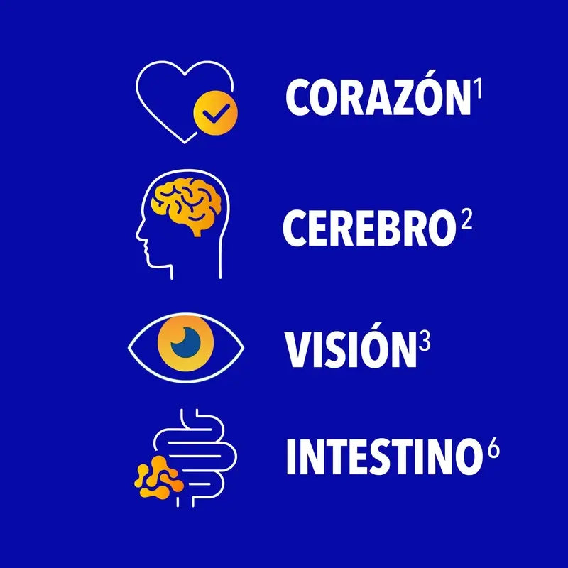 Bion3 Multi & Omega-3 Con Probióticos, 60 cápsulas