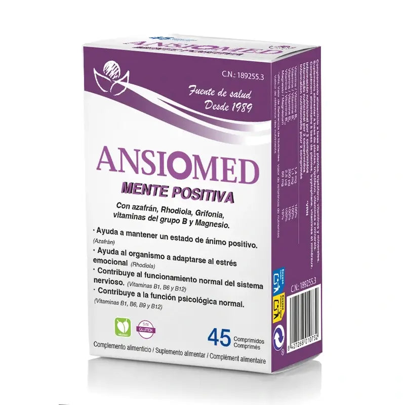 BioSérum Ansiomed Mente Positiva 45Comp.