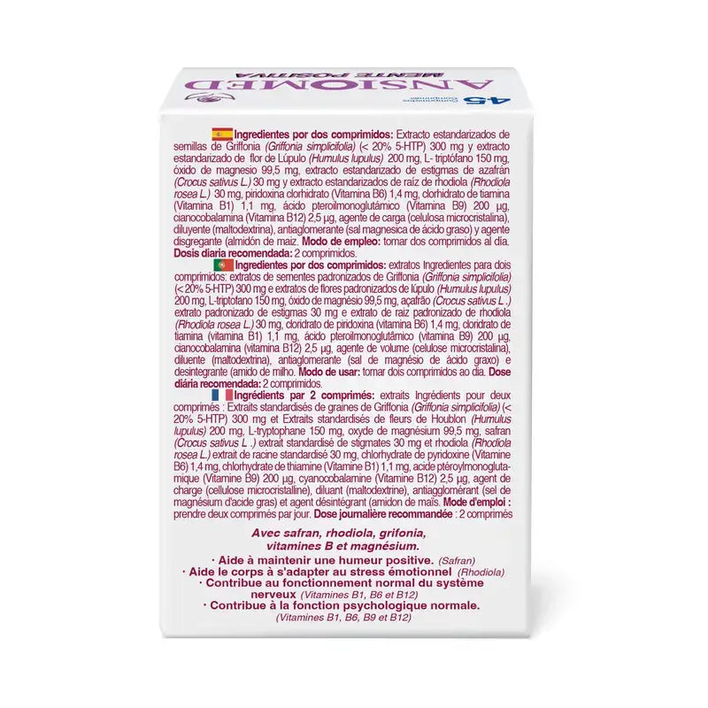 BioSérum Ansiomed Mente Positiva 45Comp.